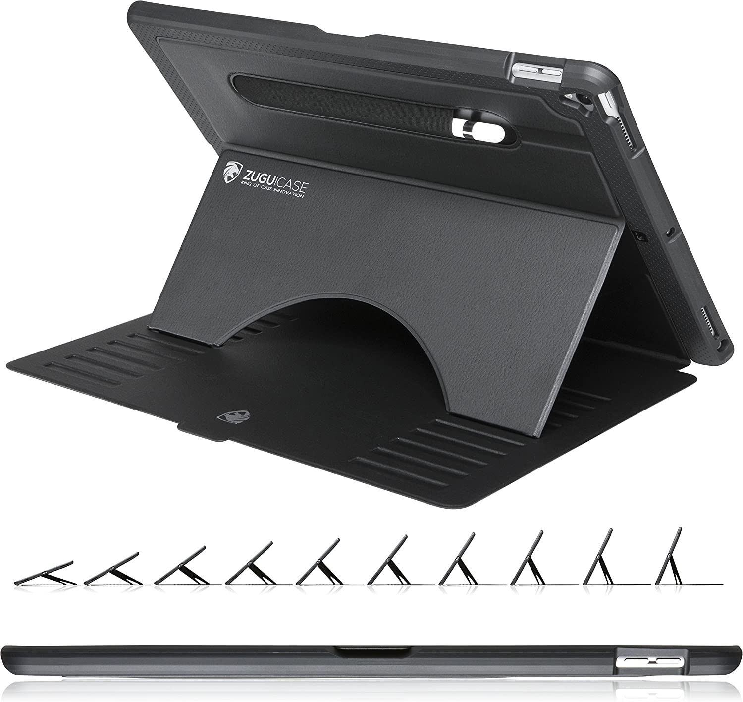2017/2015 Ipad Pro 12.9 Inch (Old Model) 1St & 2Nd Gen Case Prodigy X, Black