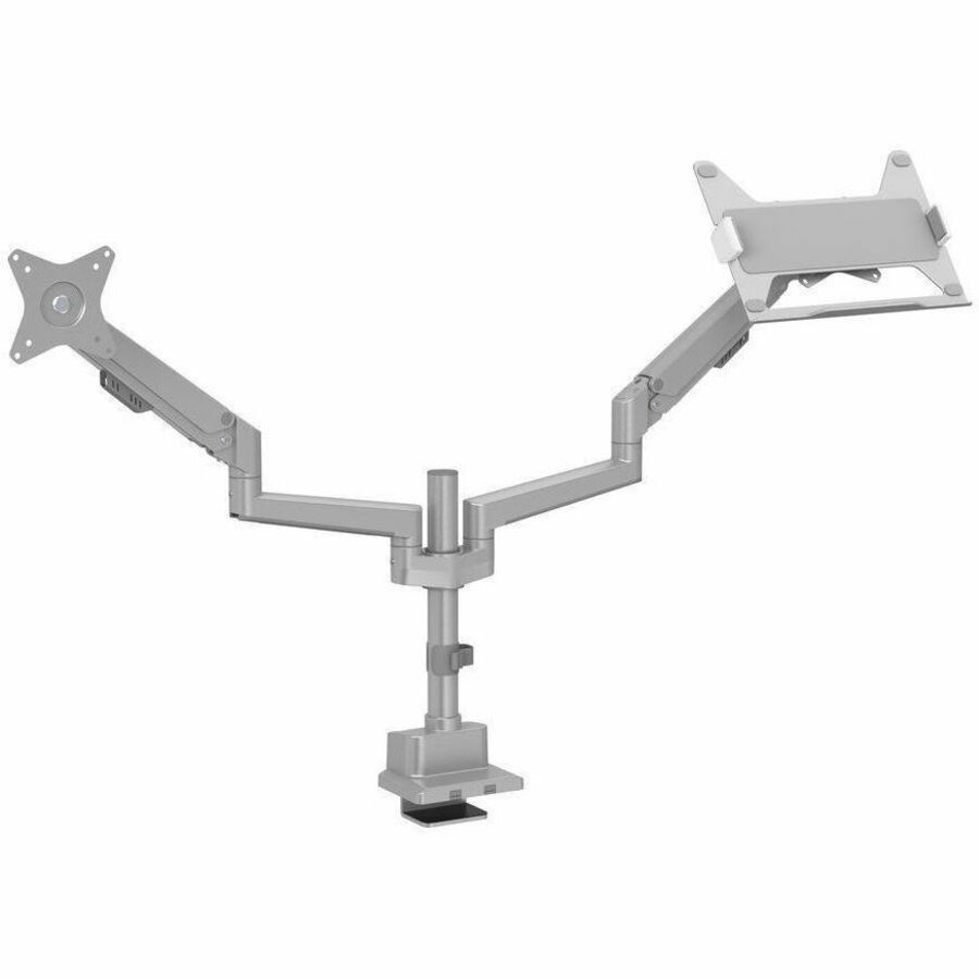 Amer Mounts HYDRA2GPT Mounting Arm for Monitor Notebook Matte Silver