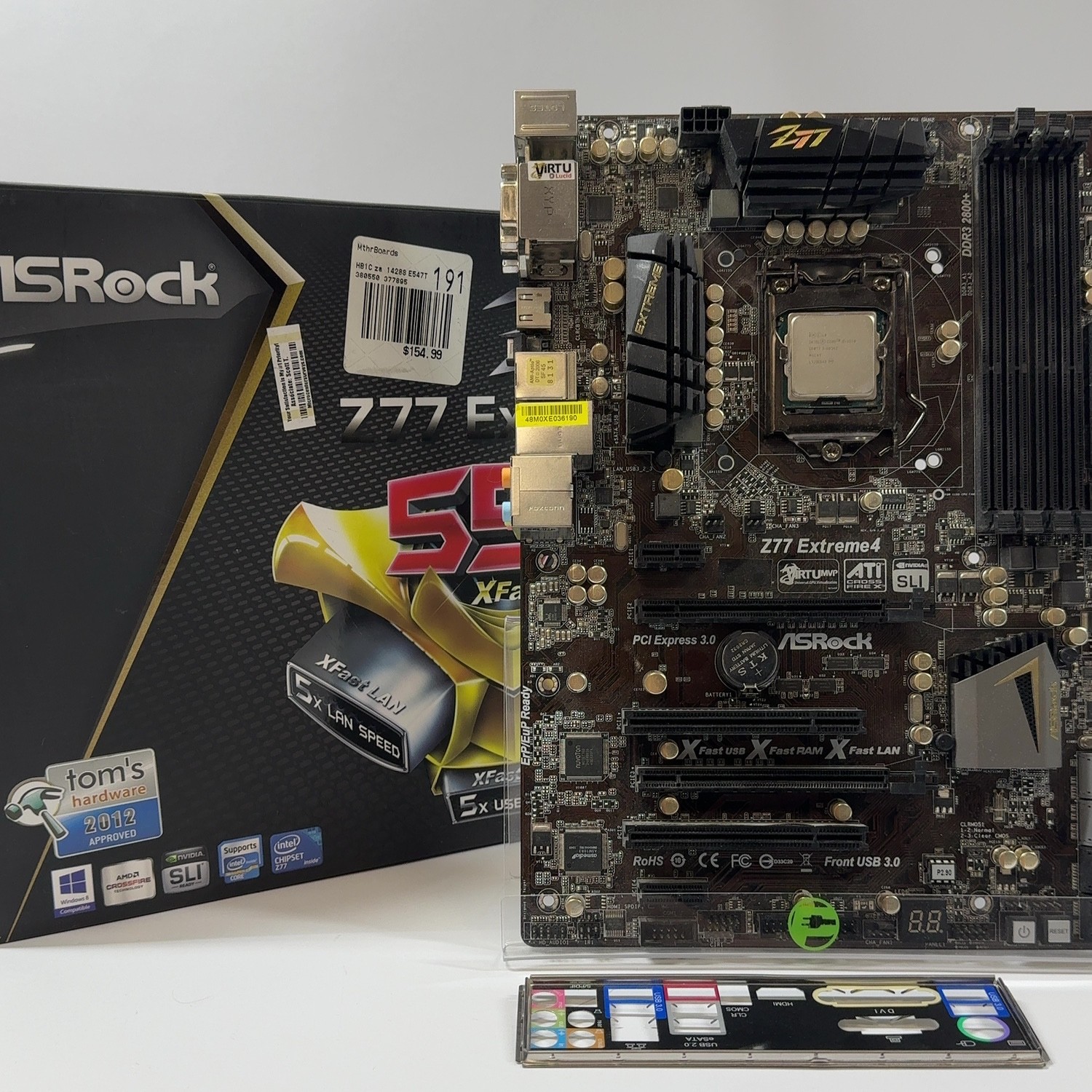 Intel Core i5-3570 + AsRock Z77 Extreme4 Motherboard (Parts Combo)