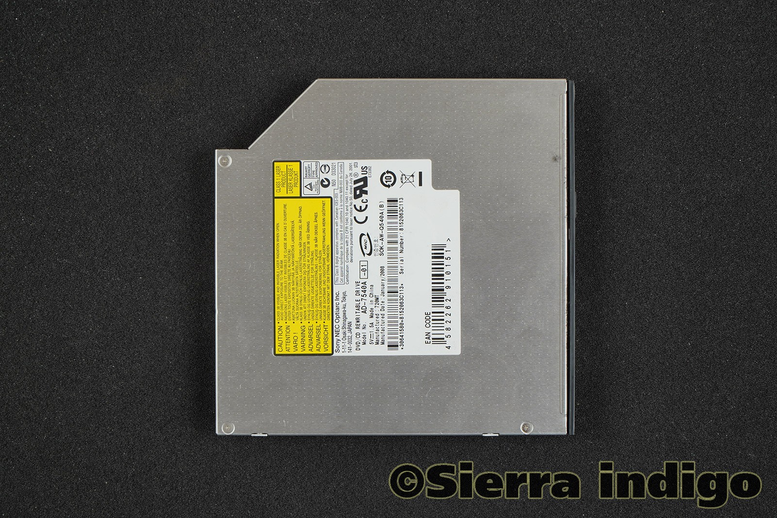 Sony AD-7540A DVD-RW Disk Drive