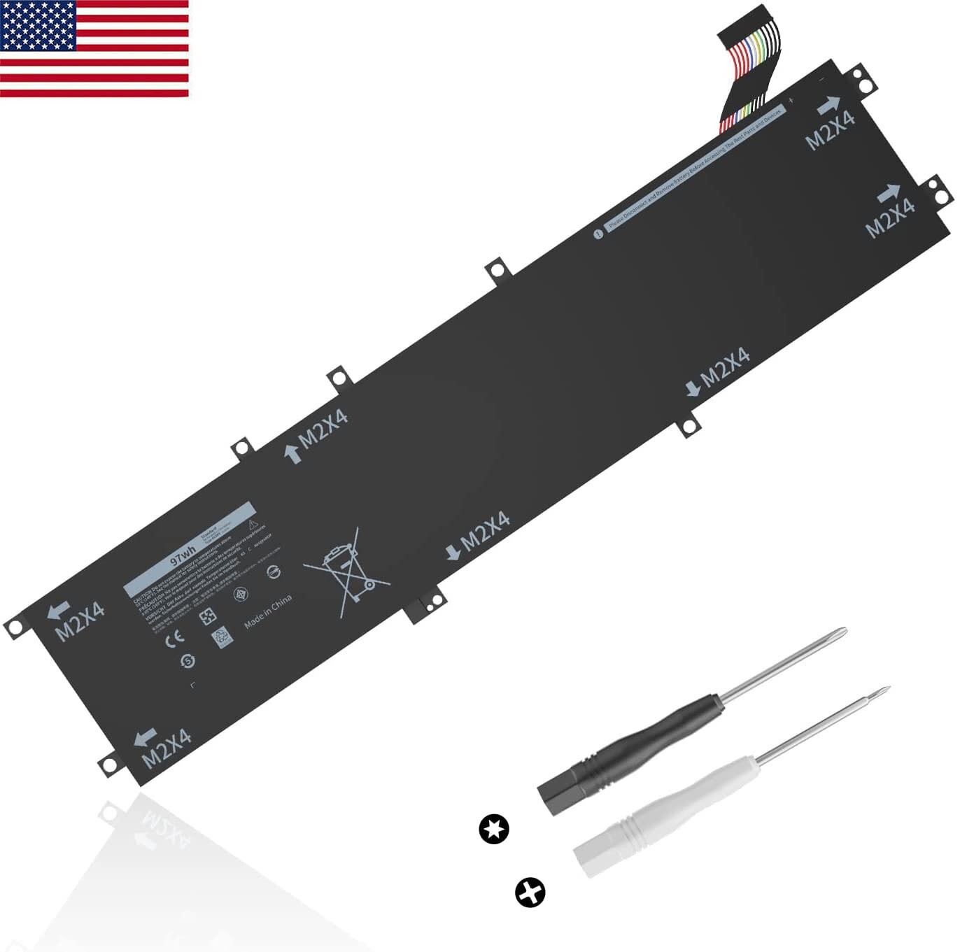 6GTPY Laptop Battery for Dell XPS 15 9570 9560 9550 7590 Precsion 5530 5520 5510