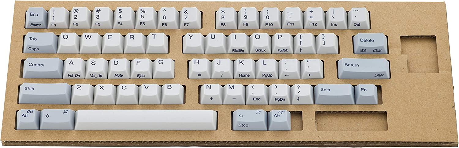 PFU PD-KB400KTW Key Top Set White HHKB Professiona Series From Japan
