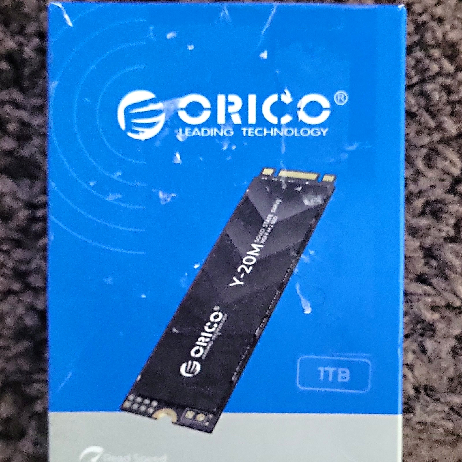 ORICO Y-20M 1TB M.2 NVMe Internal SSD HMB Cache Black 7000/6500MB/s