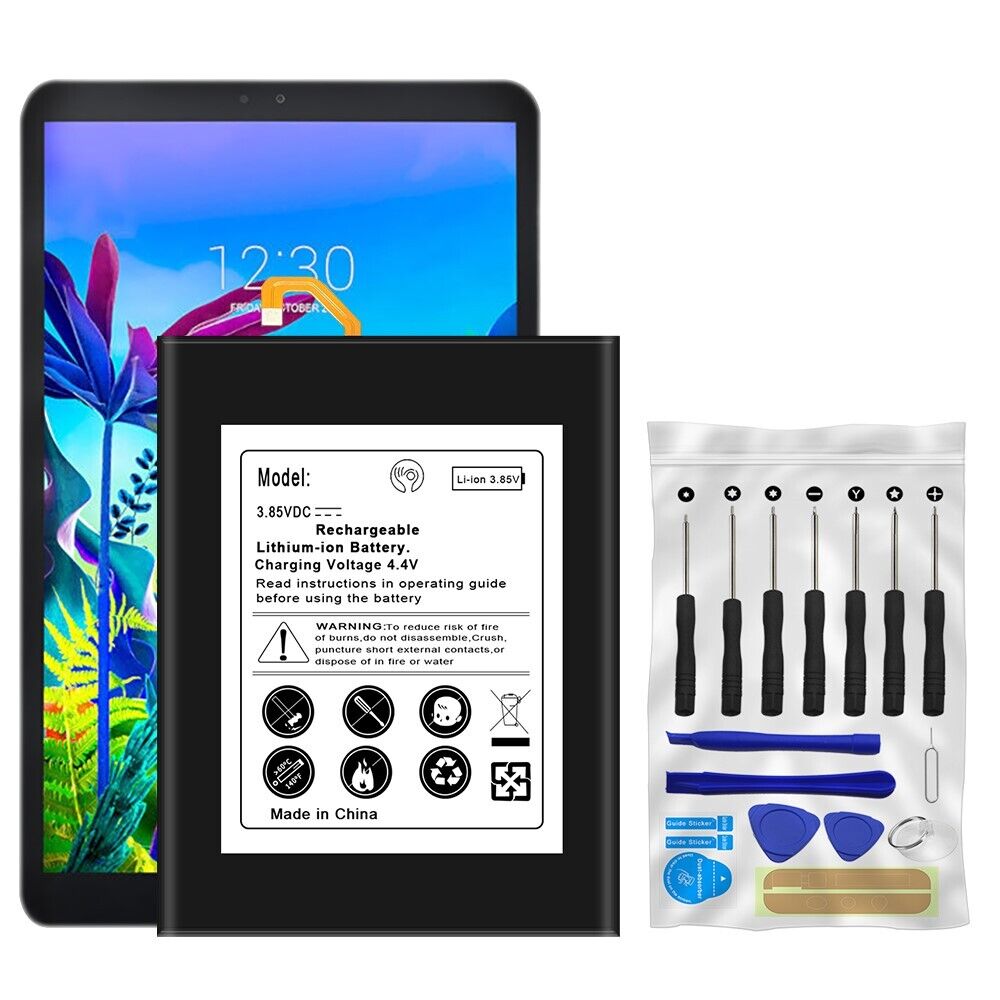 High Power 8300mAh Built-in Battery Tools for LG G Pad 5 10.1 FHD LM-T600TS USA