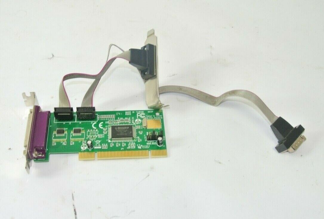 2S1P PCI Serial Parallel Combo Card with 16550 UART