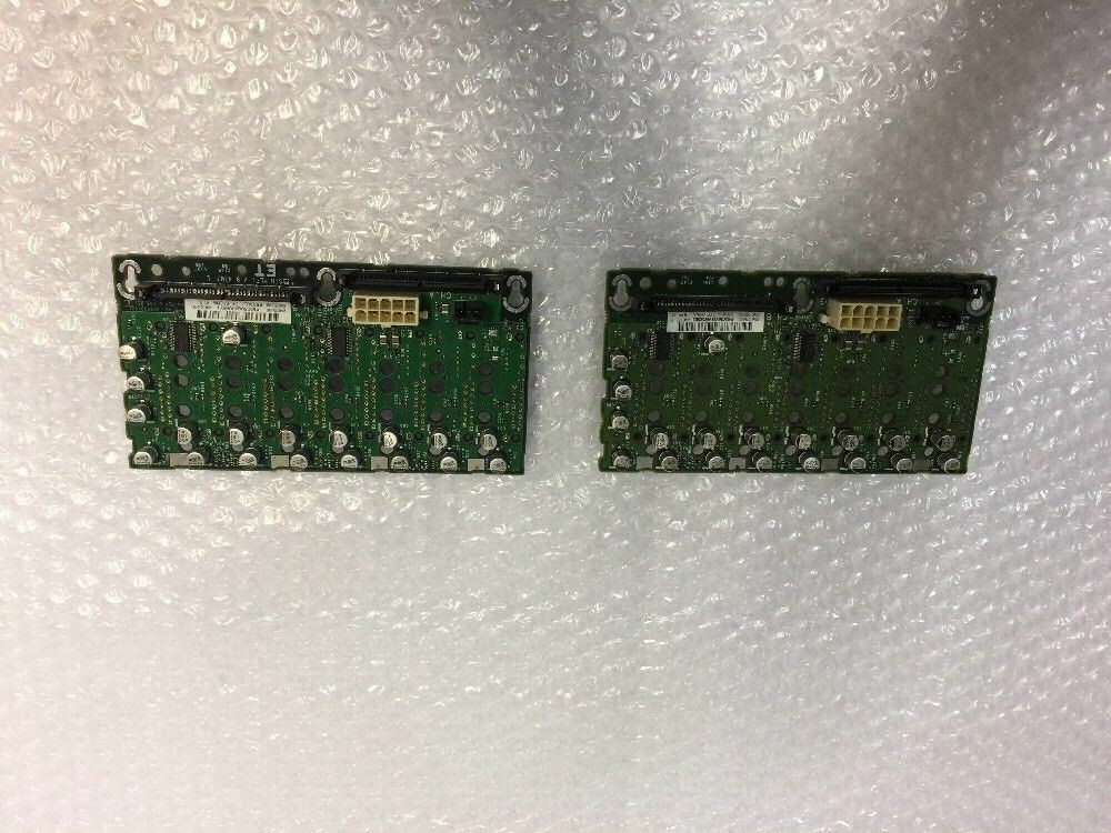 - 2x HP 412736-001 Serial Attached SCSI (SAS) Backplane Board 012531-501 012532