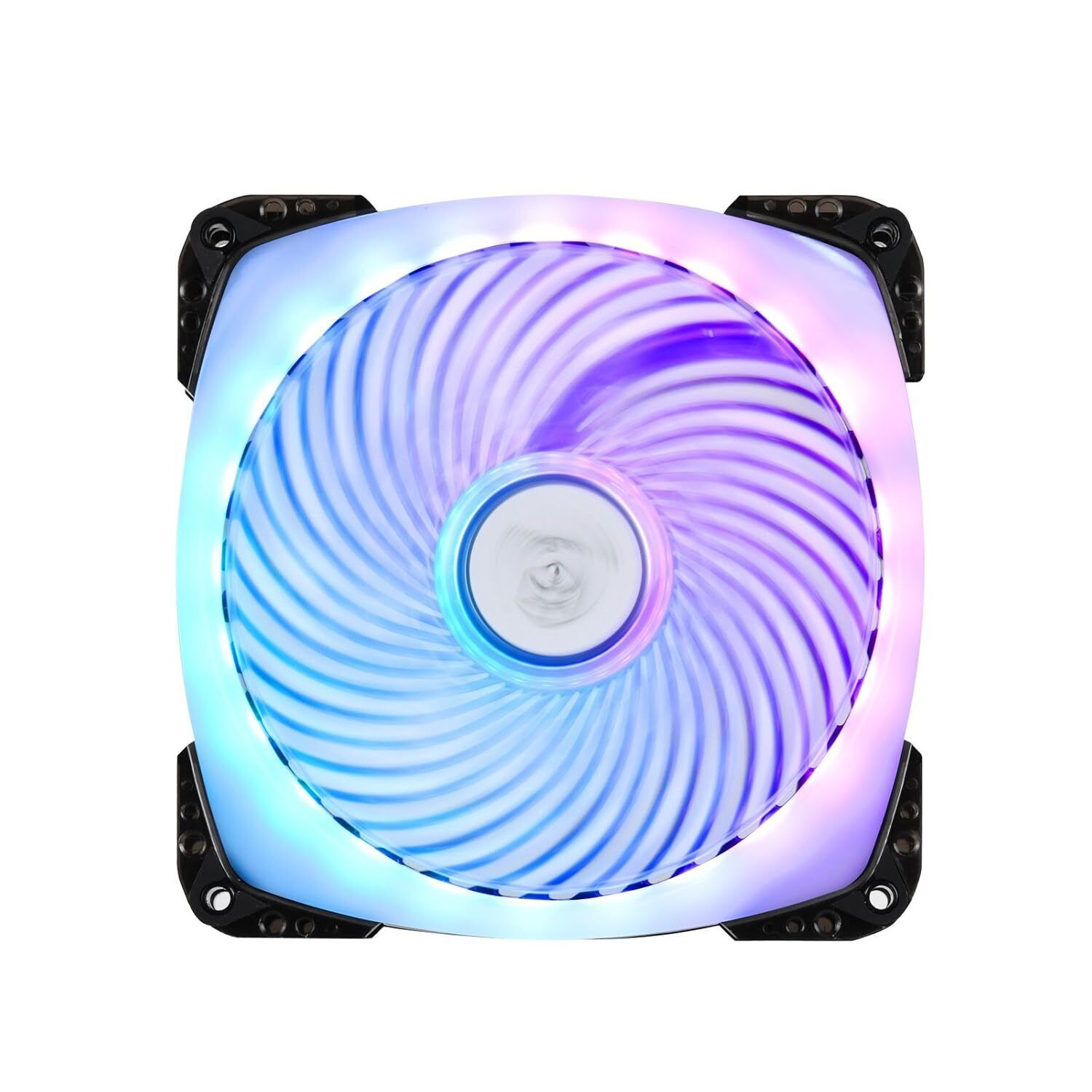 SilverStone Technology PWM 140mm Addressable RGB Fan with Dual Ball Bearing an