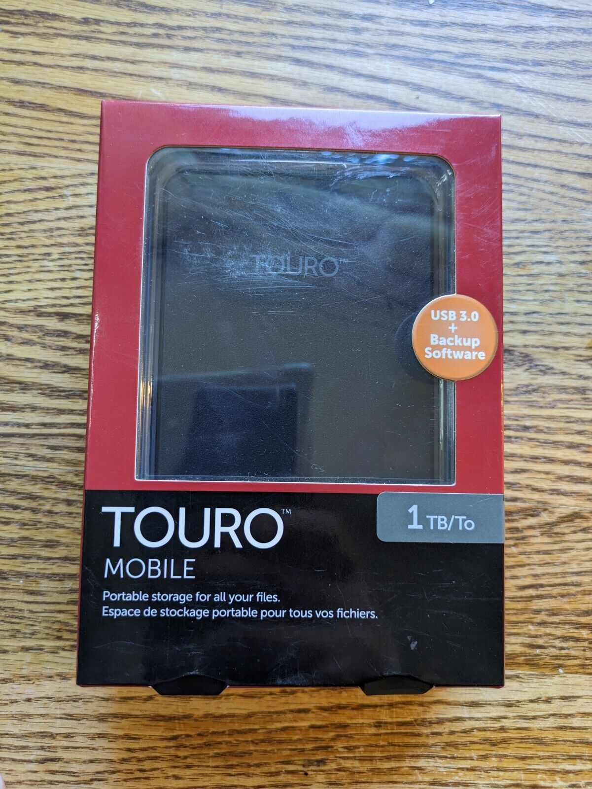 NEW Touro S 0S03694 Silver 1TB 7200RPM Portable External HDD Mobile Hard Drive