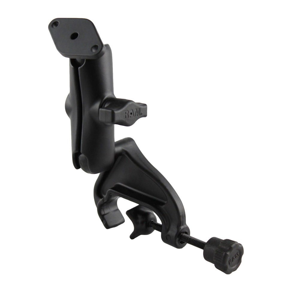 RAM-B-121-238U  RAM Double Ball Yoke Clamp Mount with Diamond...