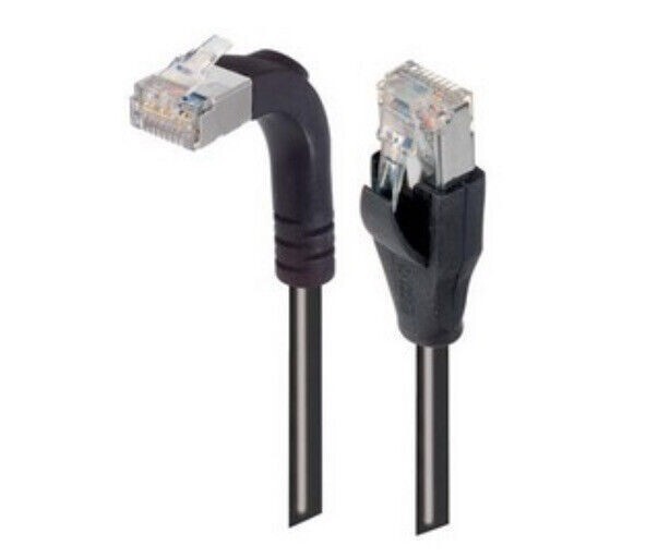 L-Com Shielded Category 6 Right Angle RJ45 Ethernet Patch Cord 20’ (#83)