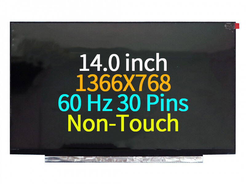 A++ for HP P/N L53828-001 LED LCD Screen Display 14" HD 1366X768 30Pin 60Hz