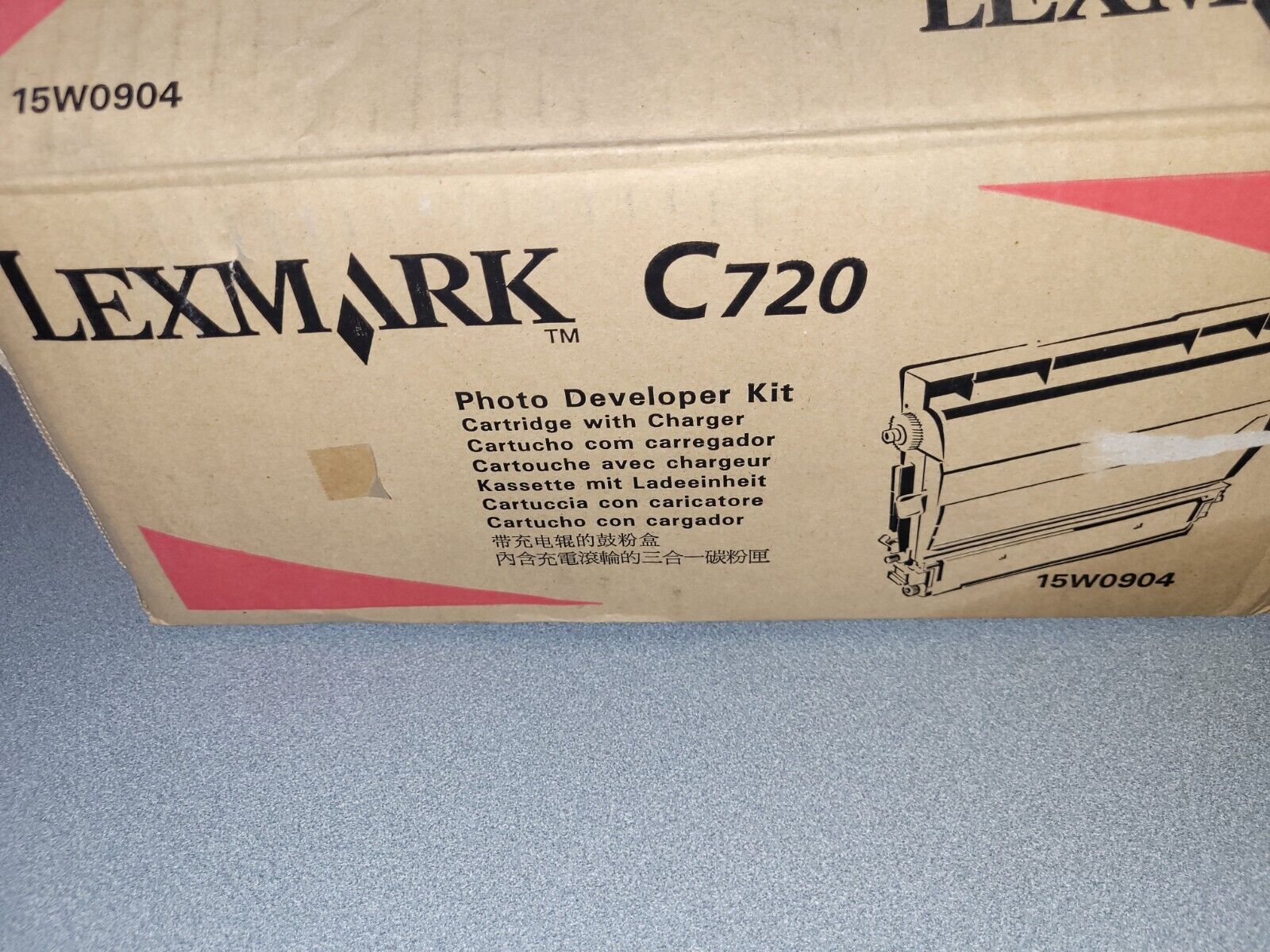 Genuine Lexmark Photo Developer Kit Black C720