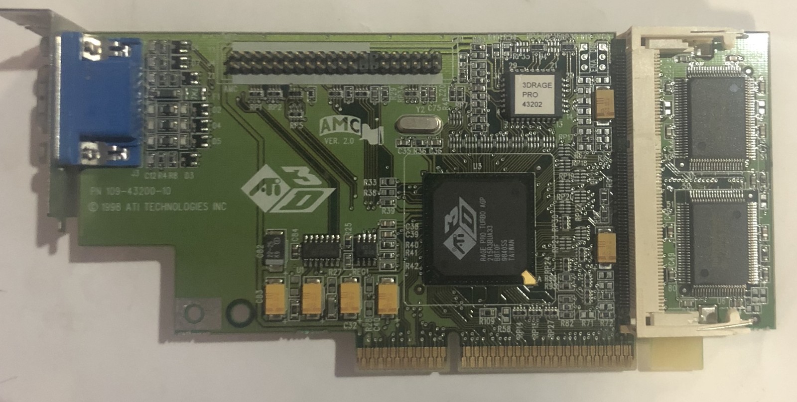 ATI 3D Rage Pro 4MB AGP Graphics Card- 1024320910