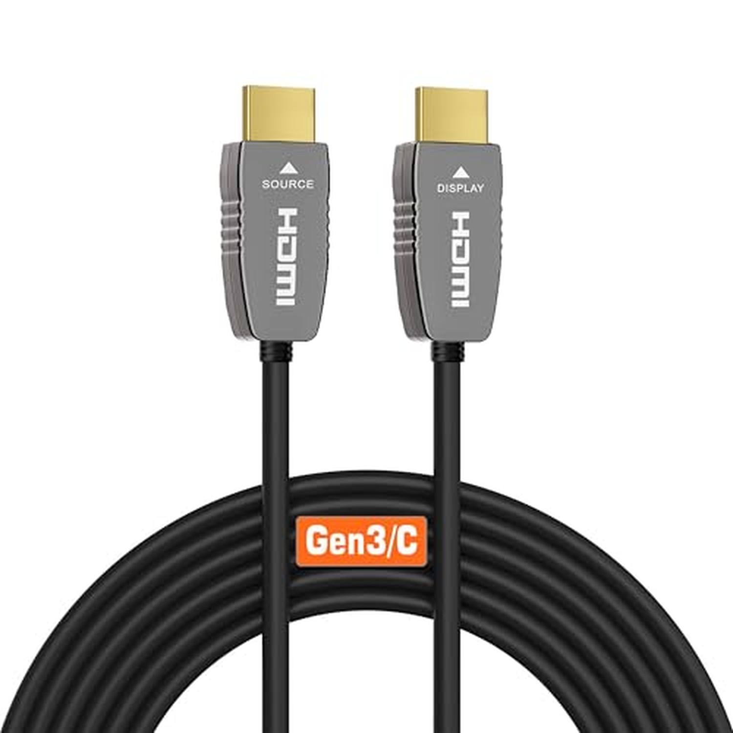 RUIPRO 8K HDMI 2.1 Fiber Optic Cable, CL2 Rated, 48Gbps, 8K60, 4K120, 10FT