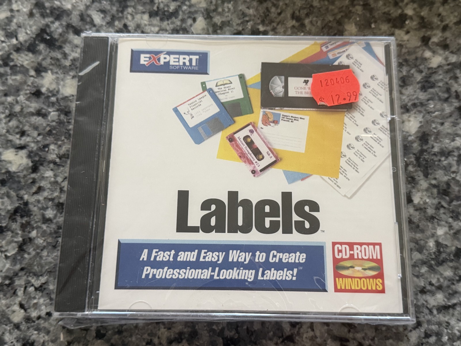 EXPERT LABELS CD-ROM BRAND NEW SEALED  1997