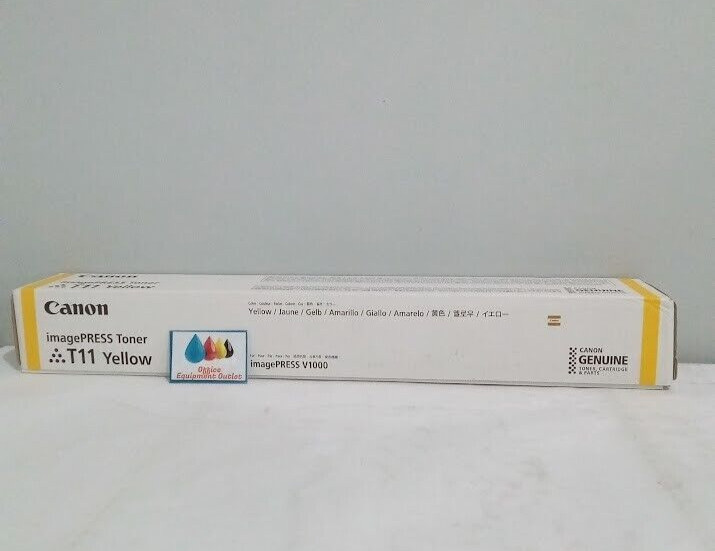 Genuine Canon T11 Yellow Toner Cartridge imagePRESS V1000