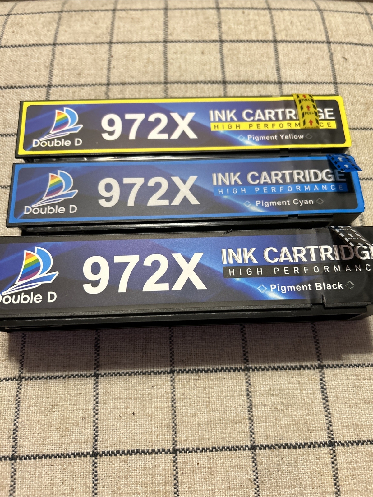 3pk Replacement 972X Ink Cartridges for HP Pagewide Pro 452dn 452dw~ New