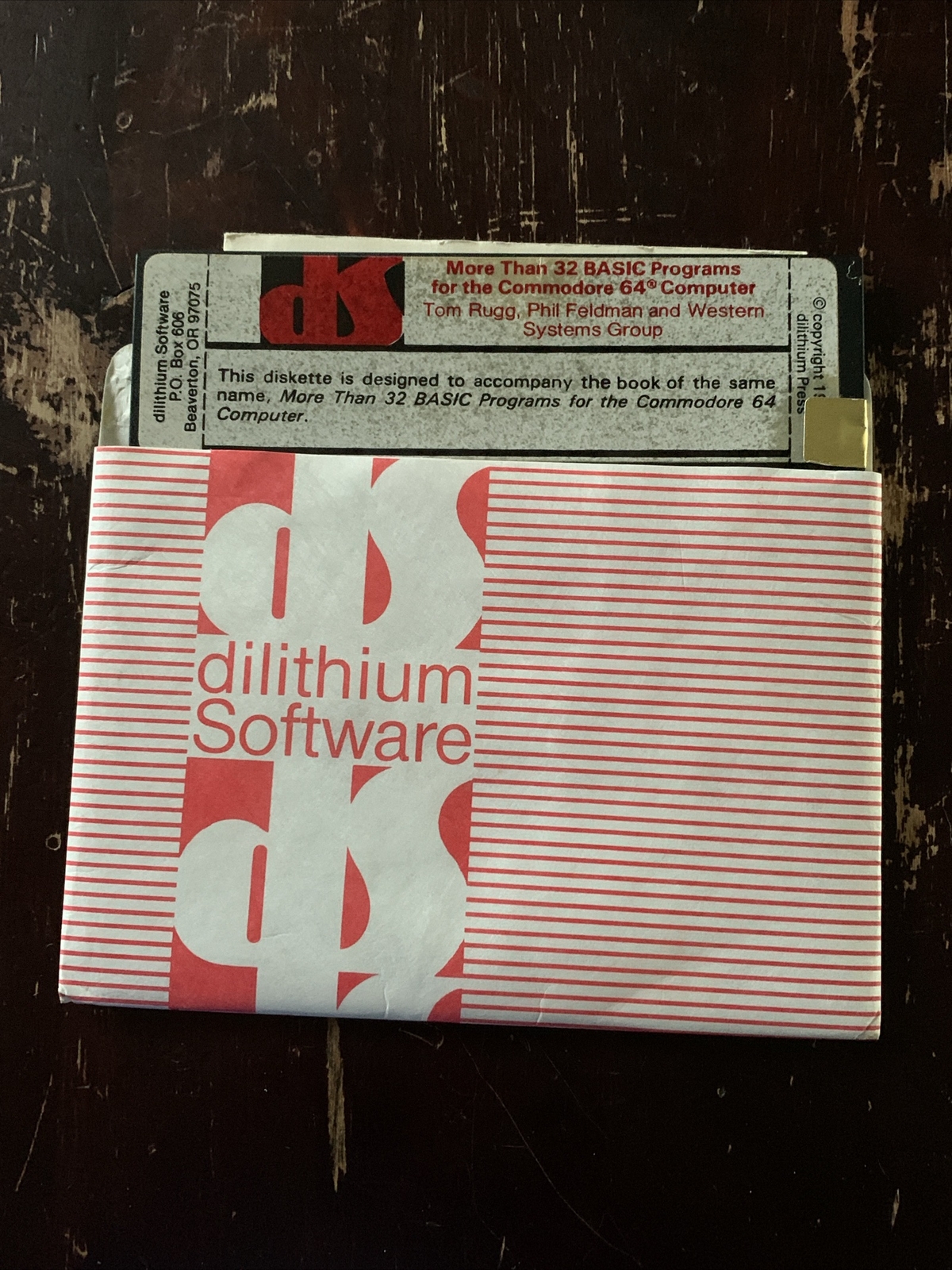 Vintage More Then 32 Basic Programs For The Commodore 64 Floppy Disk