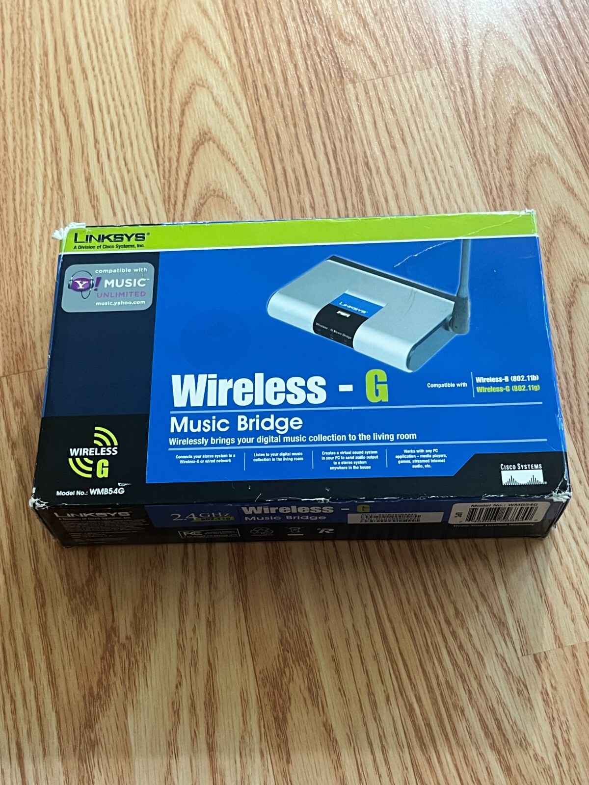 Linksys Wireless-G Music Bridge WMB54G