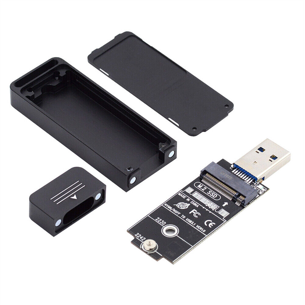 Chenyang USB 3.0 to 2230 2242 NVME M-key M.2 NGFF SATA SSD External Case
