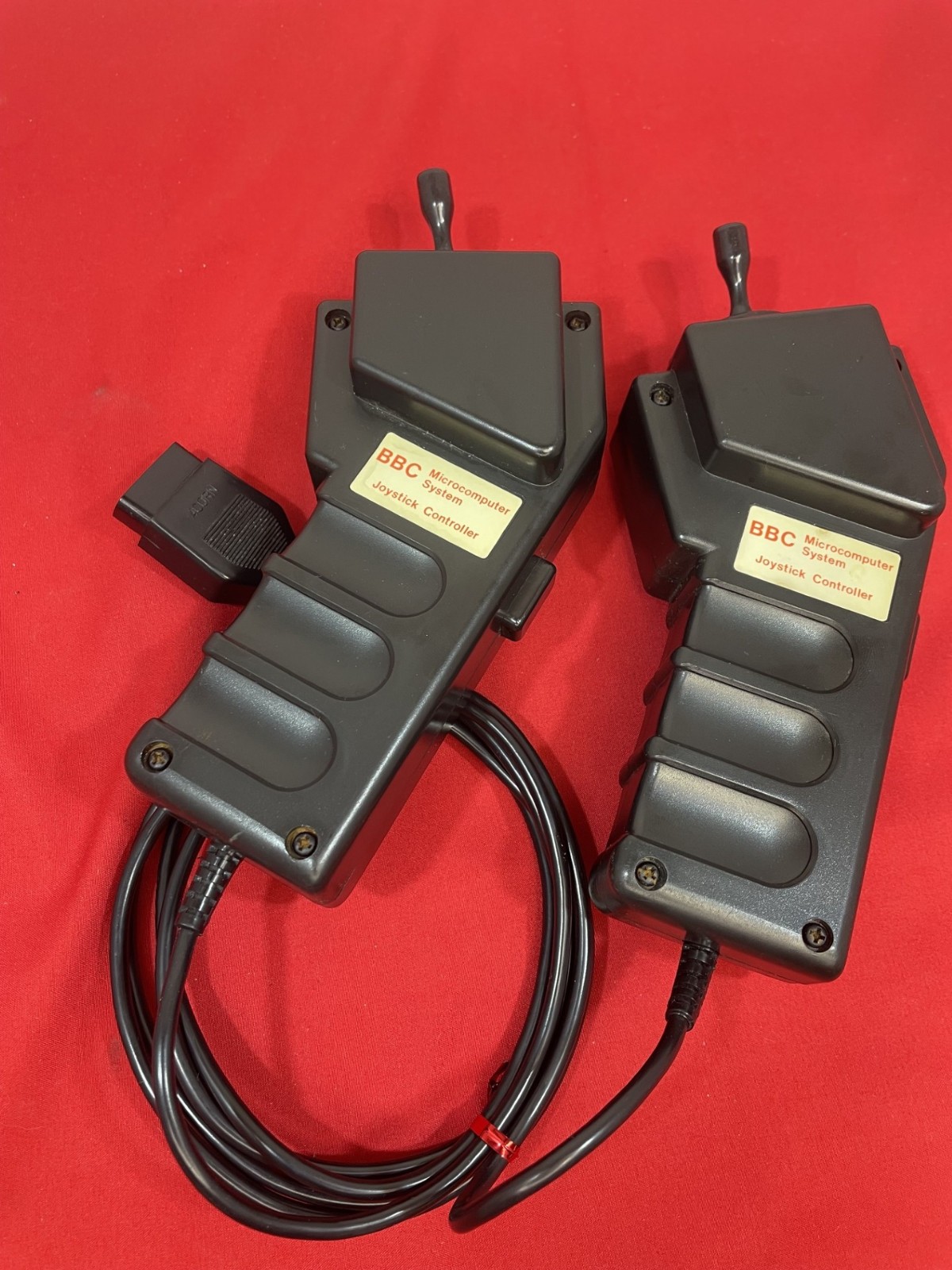 Dual BBC Joysticks for Acorn BBC Micro Model B, Master etc. With Instructions