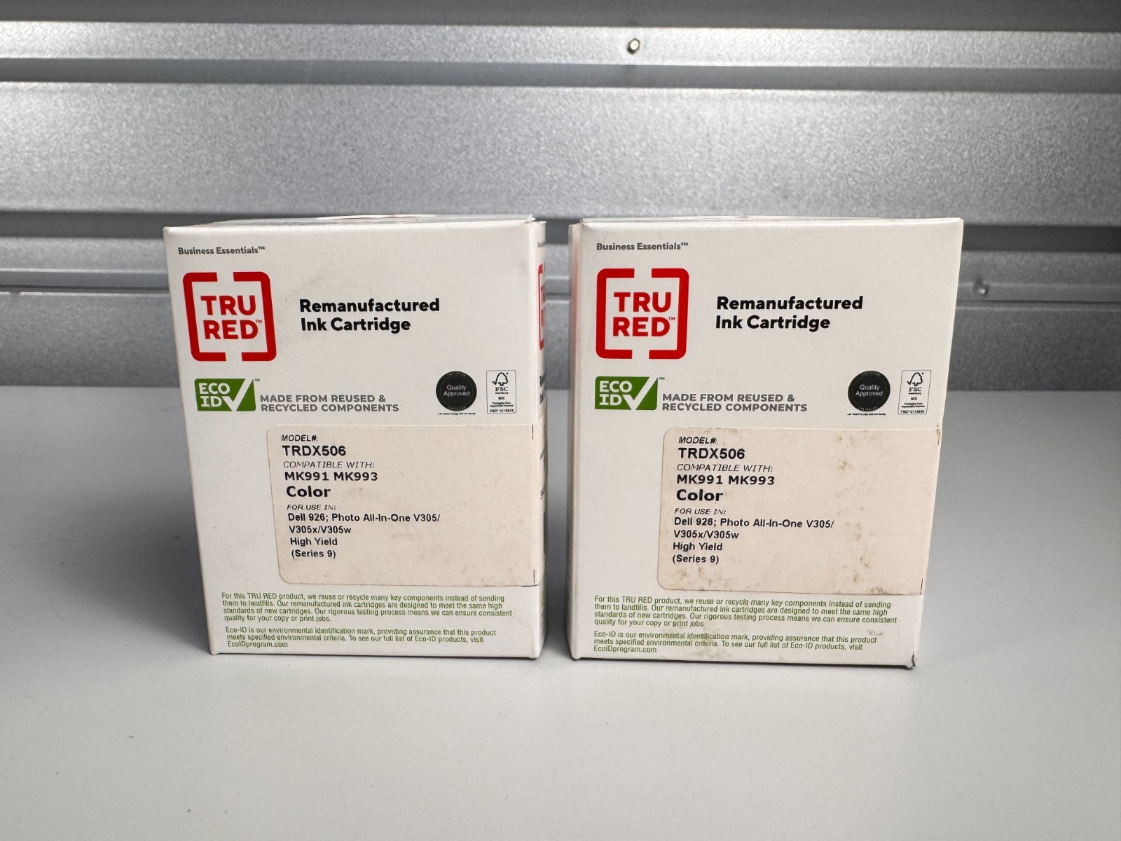 TRU RED DX506 Series 9 Tri-Color Reman High Yield Ink 2-Pack New