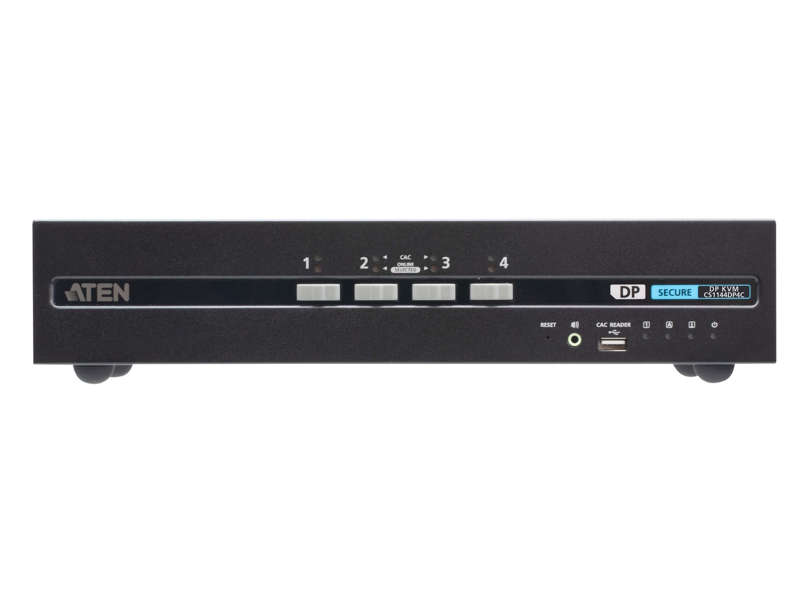 CS1144DP4C 4-Port USB DisplayPort Dual Display Secure KVM Switch with CAC
