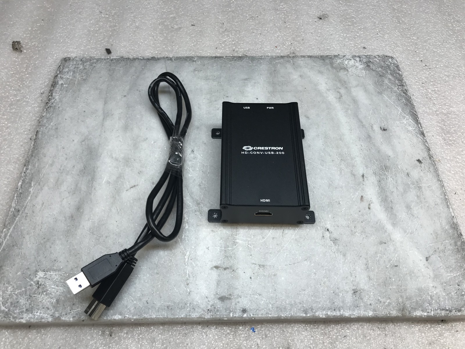 Crestron HD-CONV-USB-200 HDMI to USB 3.0 Converter 6510306 w/ Special USB Cable