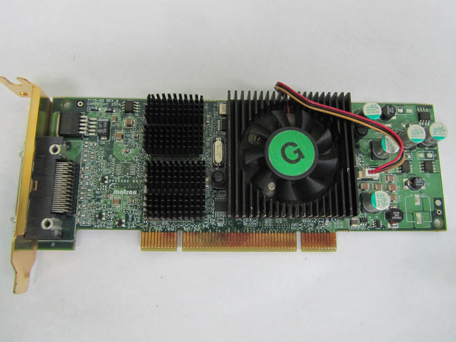 Matrox MGI QID-QDAP128-3A PCI 128MB DDR SDRAM Quad Video Card