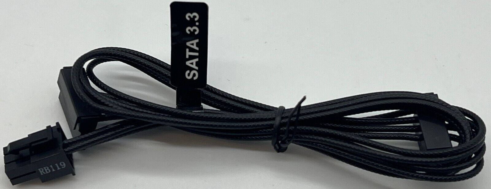 Seasonic 6pin to two right angle SATA connectors cable (SP)