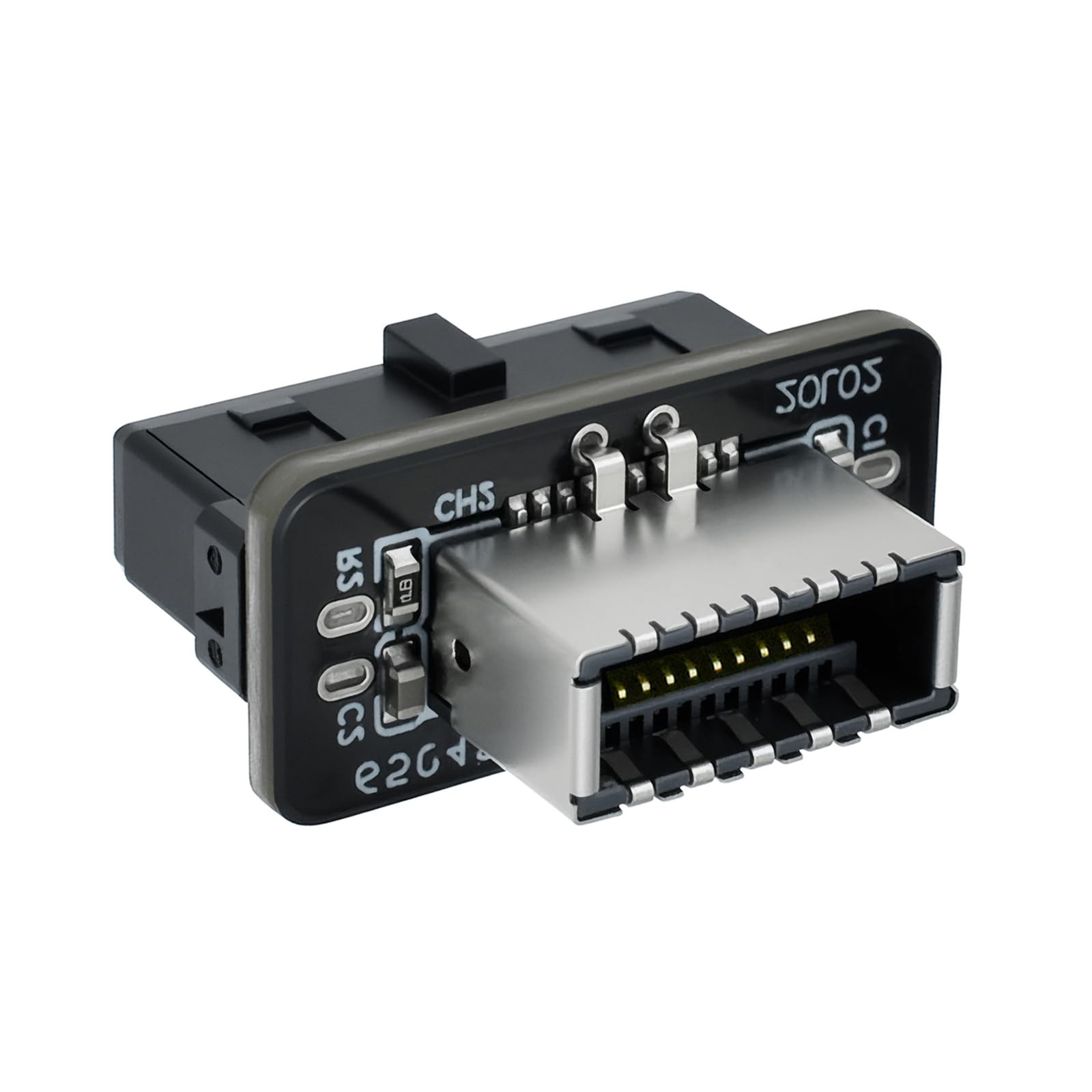 USB 3.2 Gen 1 to USB 3.2 Gen 2 Header Adapter, Motherboard 19Pin to Type-E He...