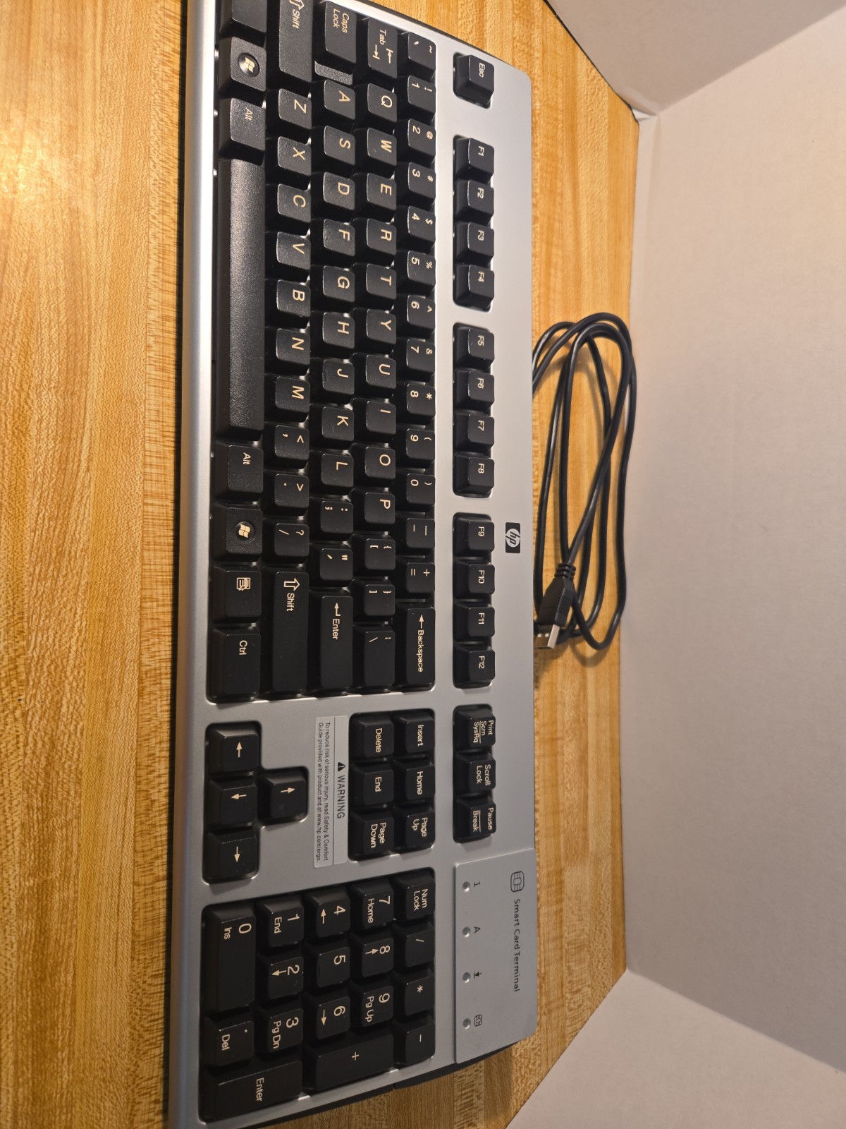 HP SmartCard USB Keyboard 265979-008 KUS0133 US