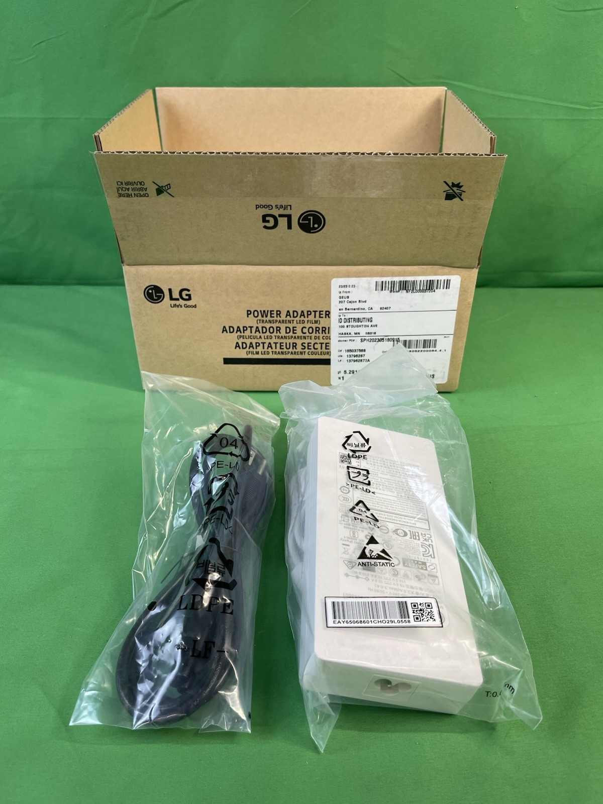 ACC-LATP1 For LG | 19.5V 10.8A 210W Original Charger | New In Open Box