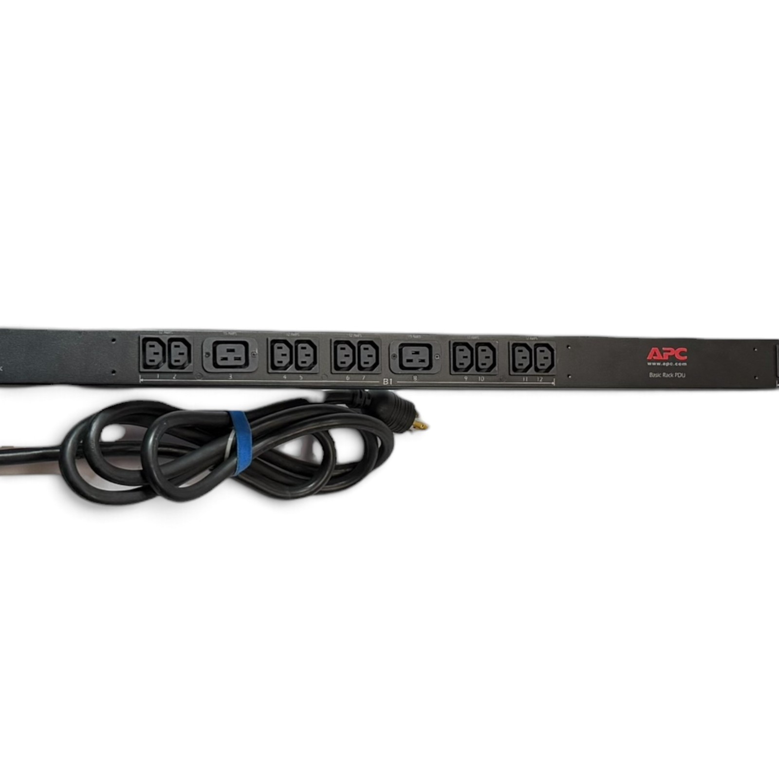 APC AP7541 Basic Rack PDU 0U Vertical 200-240V 30A C13 C19 Outlets L6-30P