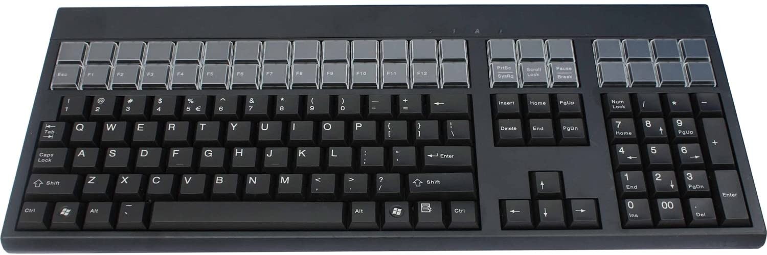 Cherry LPOS Black 17.5 USB 131 Keys IP 54 Laser Keycaps