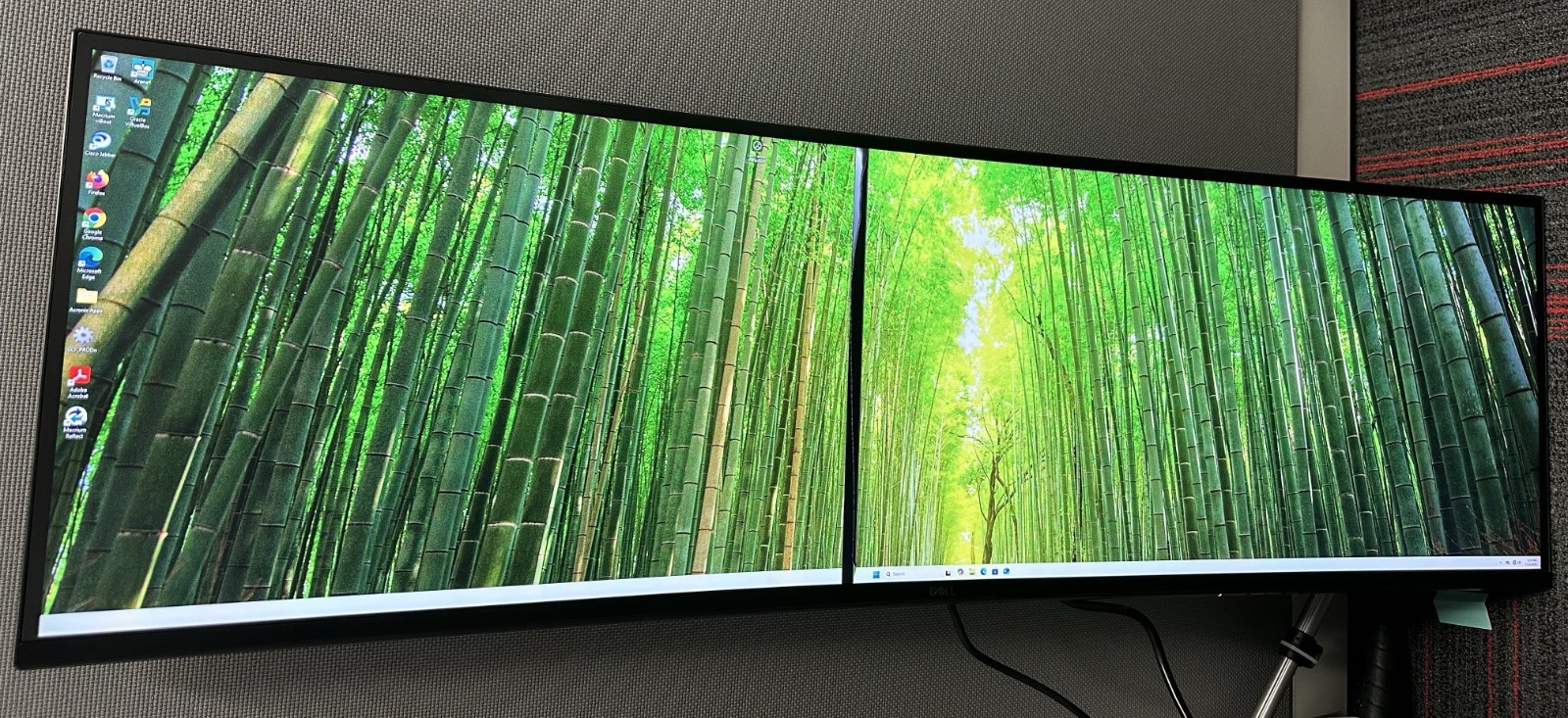 Dell U4919DW 49 inch UltraSharp LCD Monitor (internal crack inside the glass)