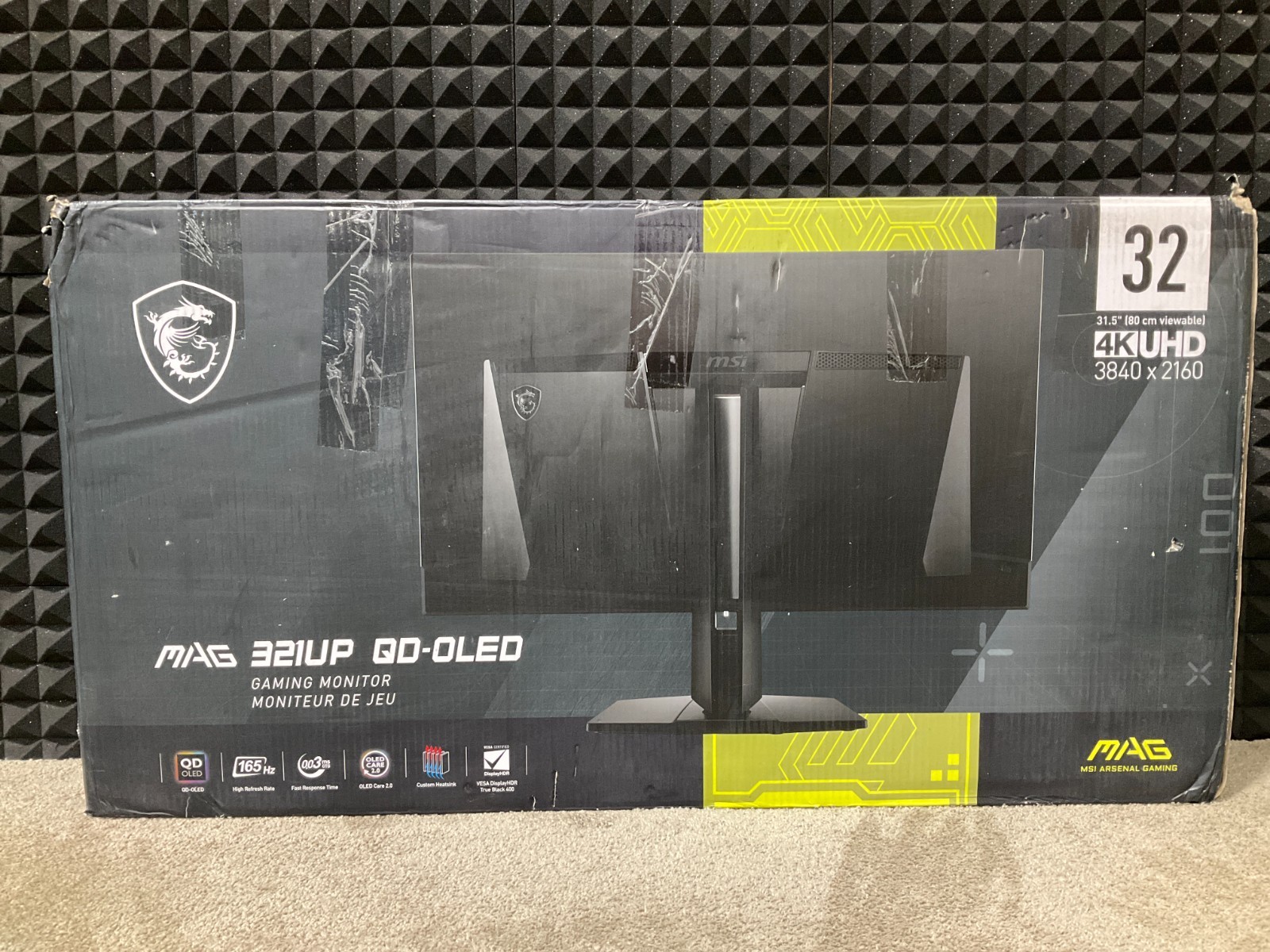 MSI MAG 321UP 32" QD-OLED Monitor 4K MAG321UPQDOLED  | 🇺🇸✨🇺🇸✨