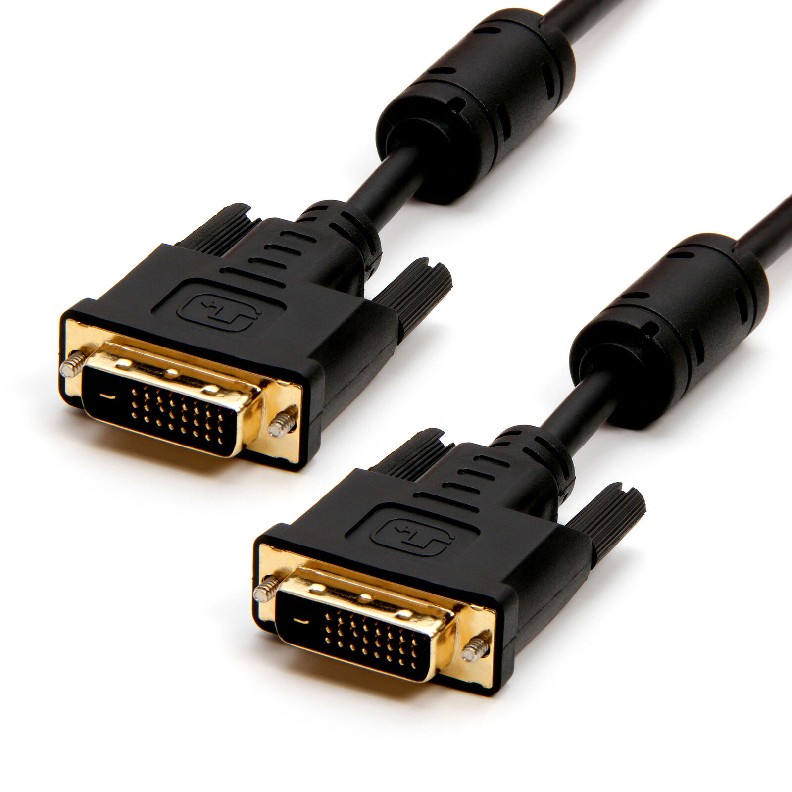 50FT DVI-D Male to Male Cable Digital Dual-Link Monitor Cord PC Laptop Projector