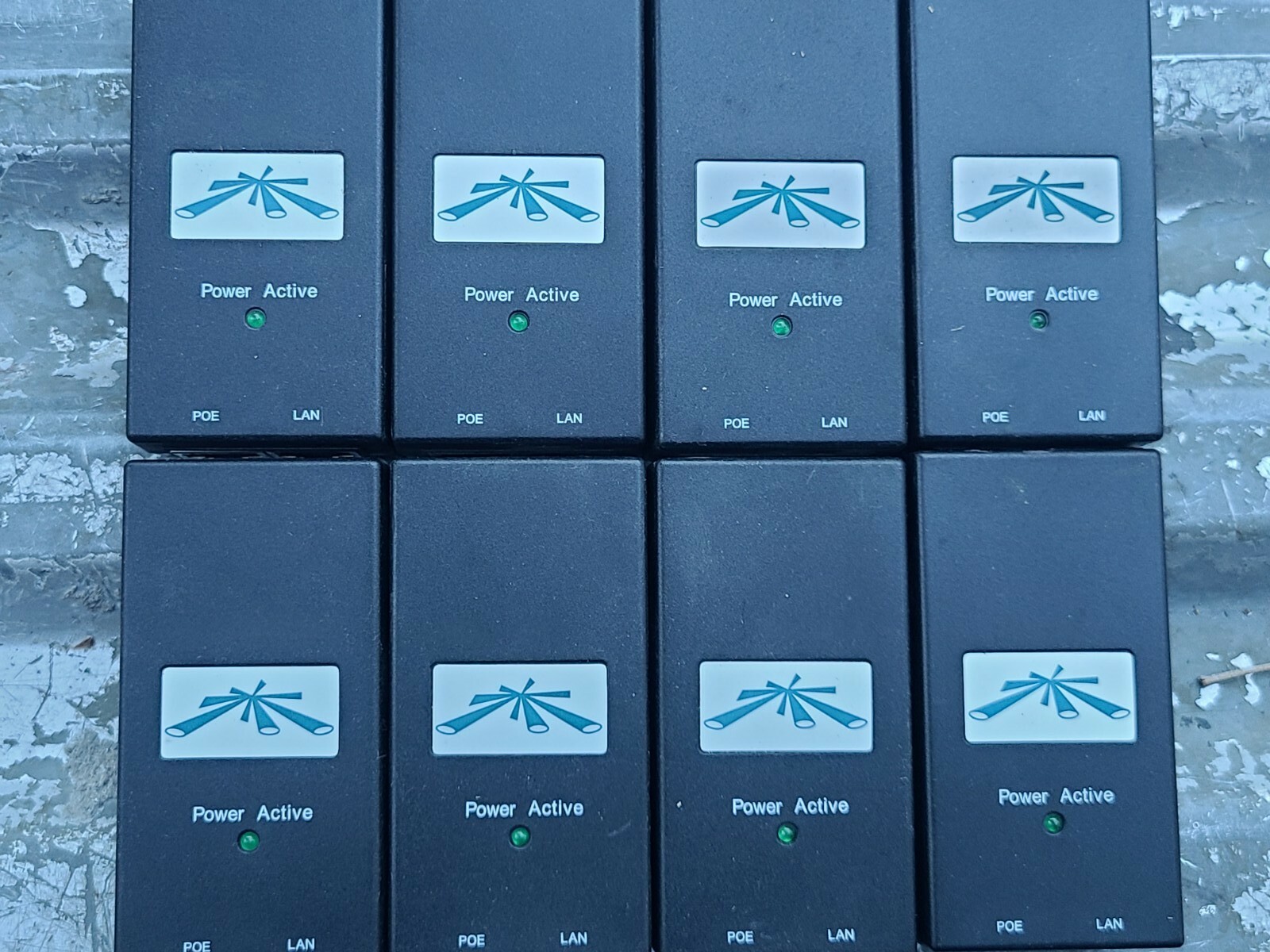 8 x Ubiquiti Switching Mode Power Supply GP-335-240-050 w/ power cord