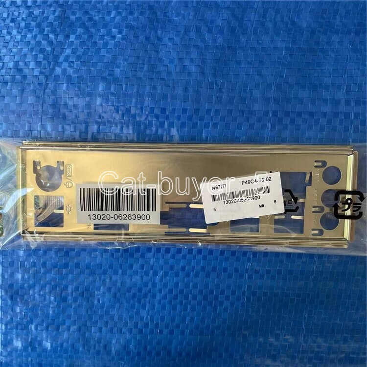 I/O Shield For ASUS PRIME H510M-K H510M-D3H/M.2 Motherboard Backplane