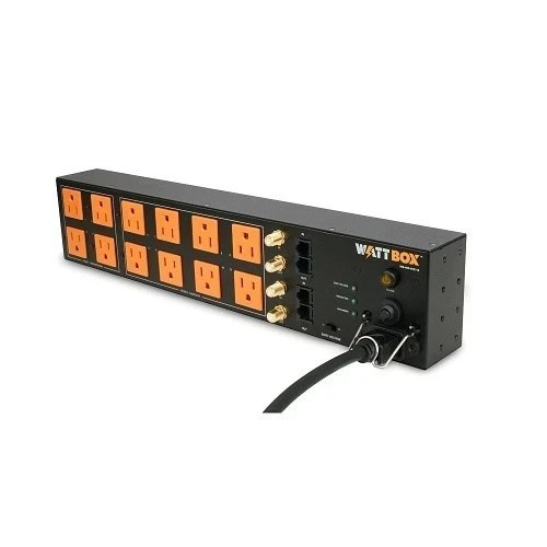 WattBox WB-400-VCE-12 Power Conditioner Coax, Ethernet Protection 12 Outlet New