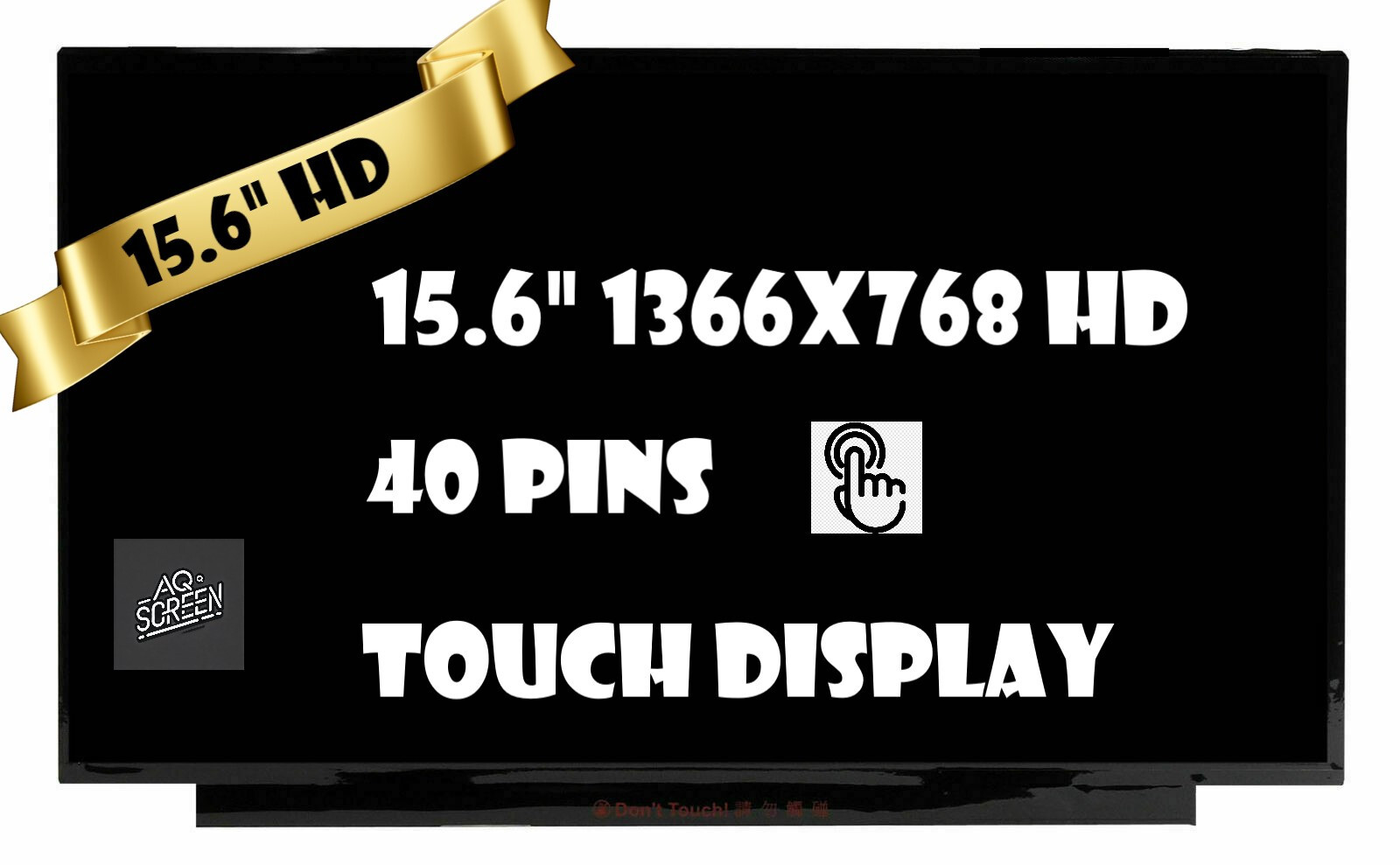 HP 15-FD0023DX 15-FD0123DX Touch HD LCD Screen 40 pin Glossy LED Display