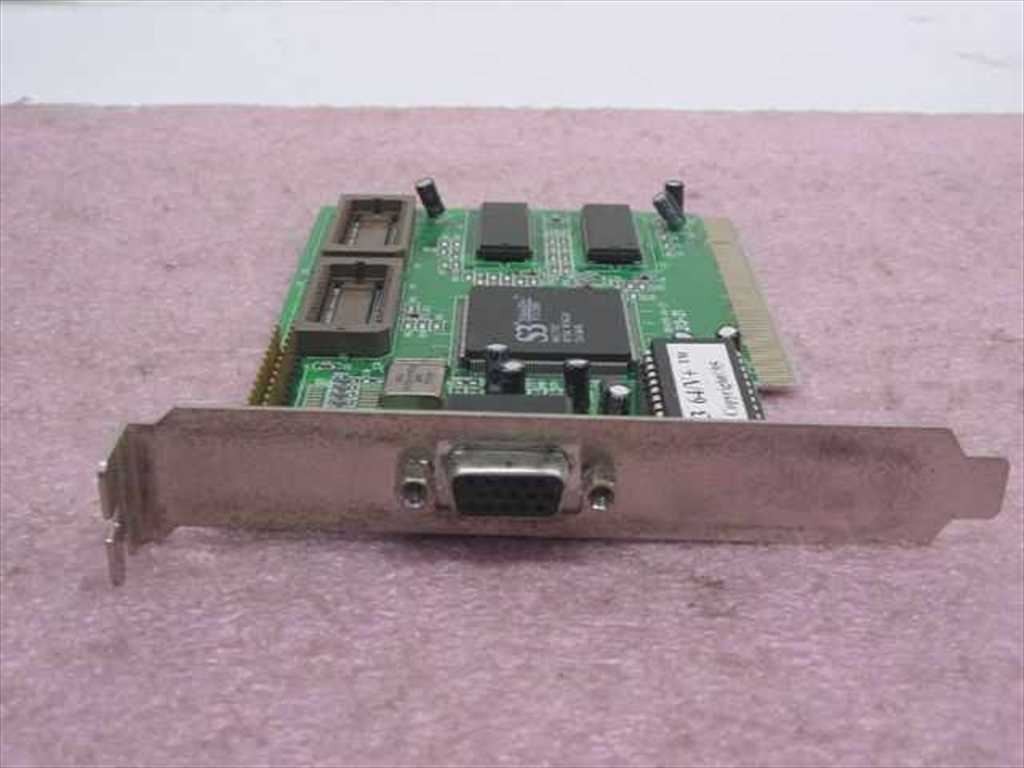 S3 Trio64V+ 86C765 PCI Video Card 35-8213-21 VGA DOS Windows 95 Legacy