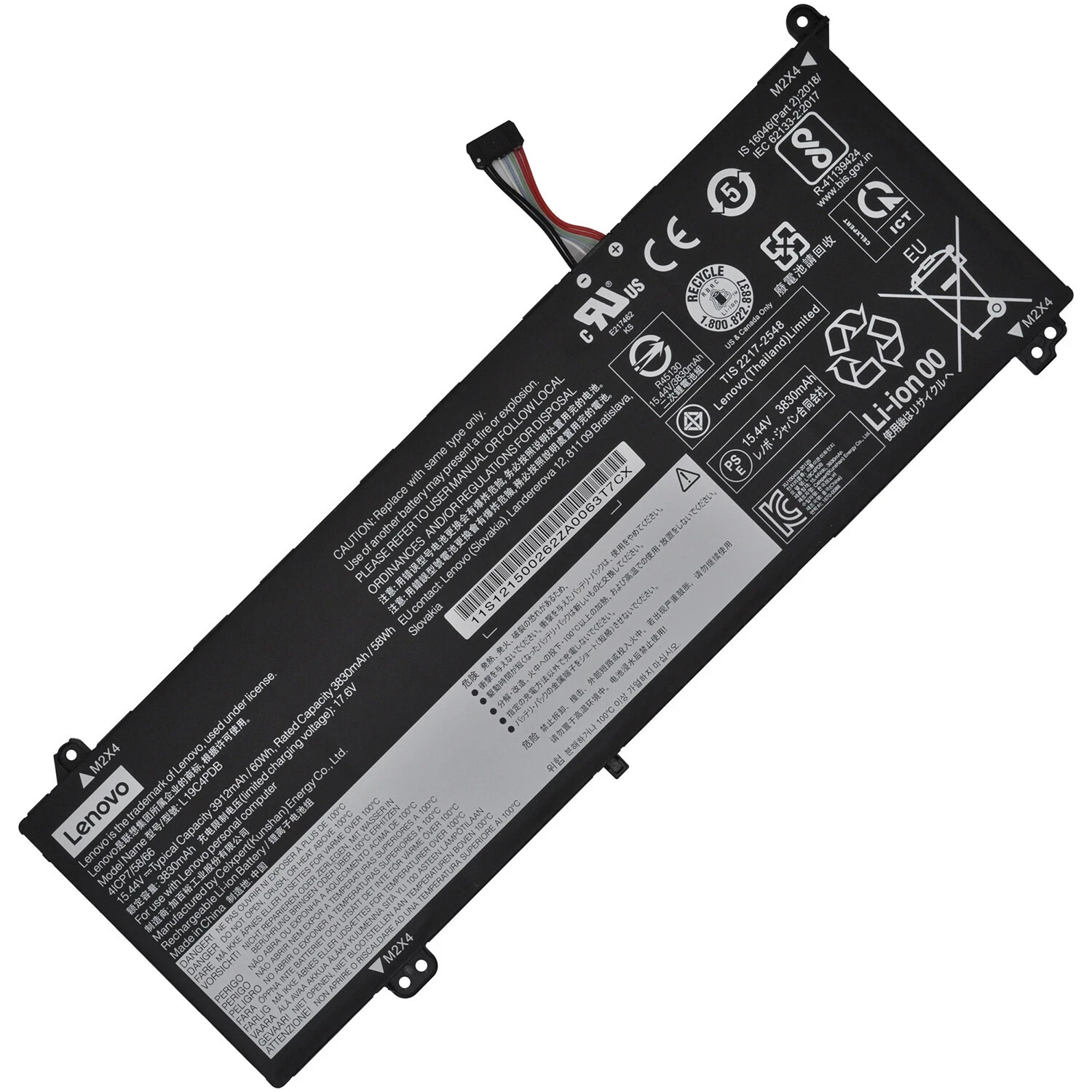 Genuine L19C4PDB L19M4PDB Battery for Lenovo ThinkBook 14s Yoga 5B10Z21209