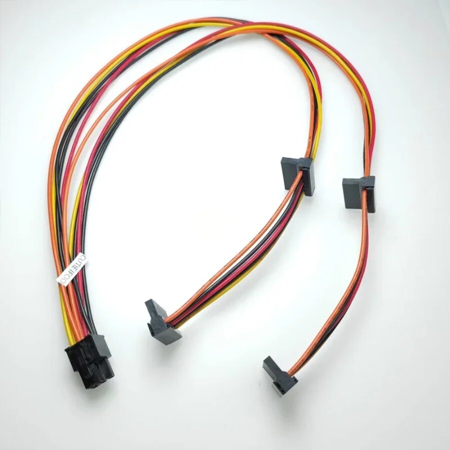 5P to 4 SATA Power Cable HDD ODD Disk Drive for Dell OptiPlex 9020 7020MT T1700
