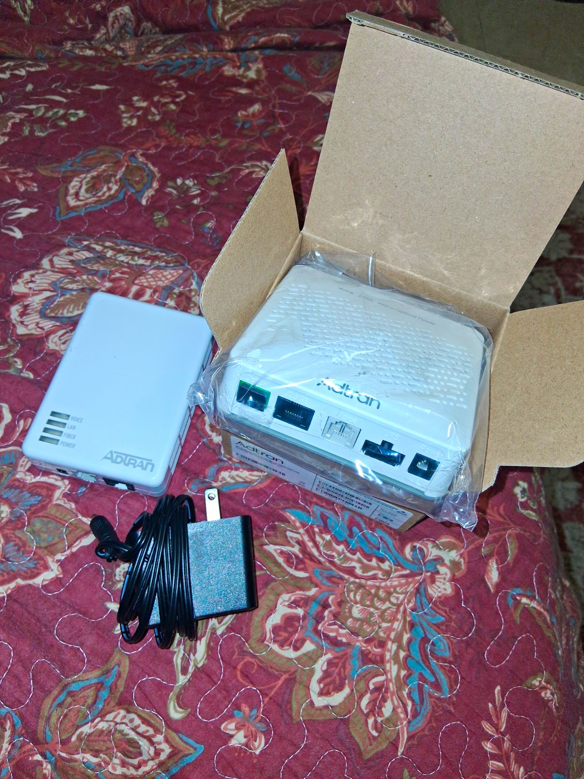 (2×) Adtran Optical Network Terminal's