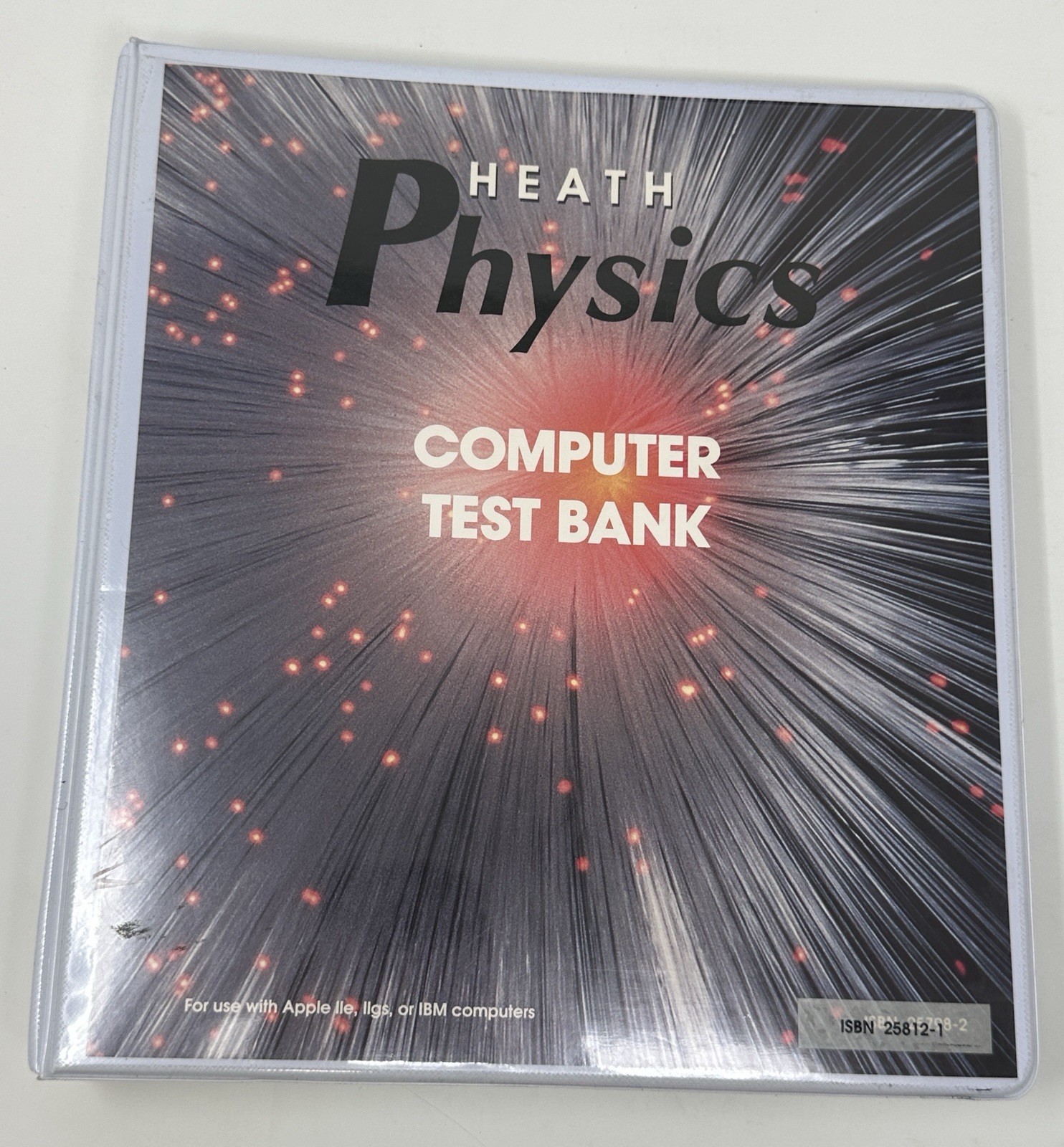 1992 Heath Physics Computer Test Bank Archive Apple IBM Tandy Floppy Disk Vtg