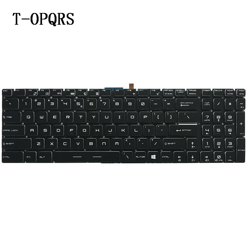 New for MSI MS-16L1 MS-16L2 MS-17A1 US keyboard Colorful backlight