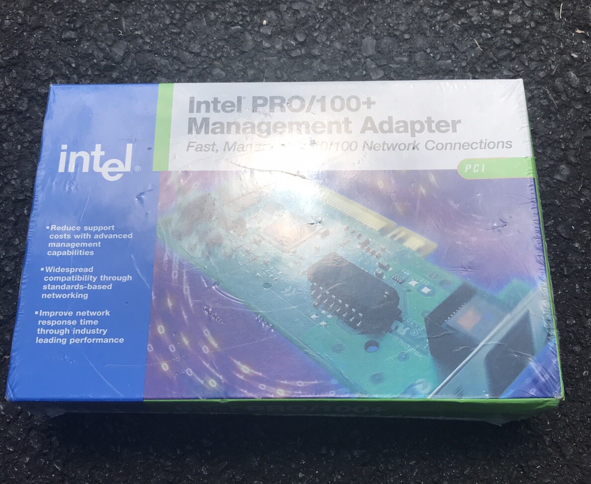Intel PRO/100+ Management Adapter NEW SEALED