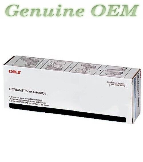 44973568 Original OEM Okidata Toner Cartridge, Black Genuine Sealed